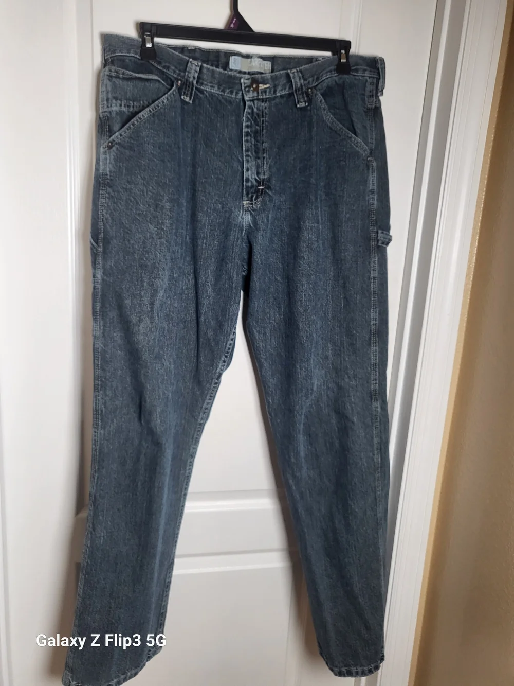 Lee Men's Relaxed Carpenter Jeans in Blue Pre-owned 38/32